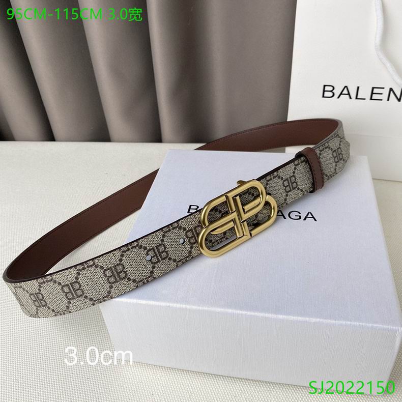 Balenciaga Belt 30mmX95-115cm 7D (2)